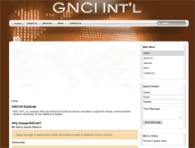 Tablet Screenshot of gnci-intl.com